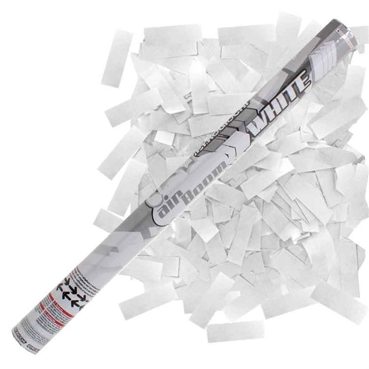 Spara Coriandoli Bianco 60 cm