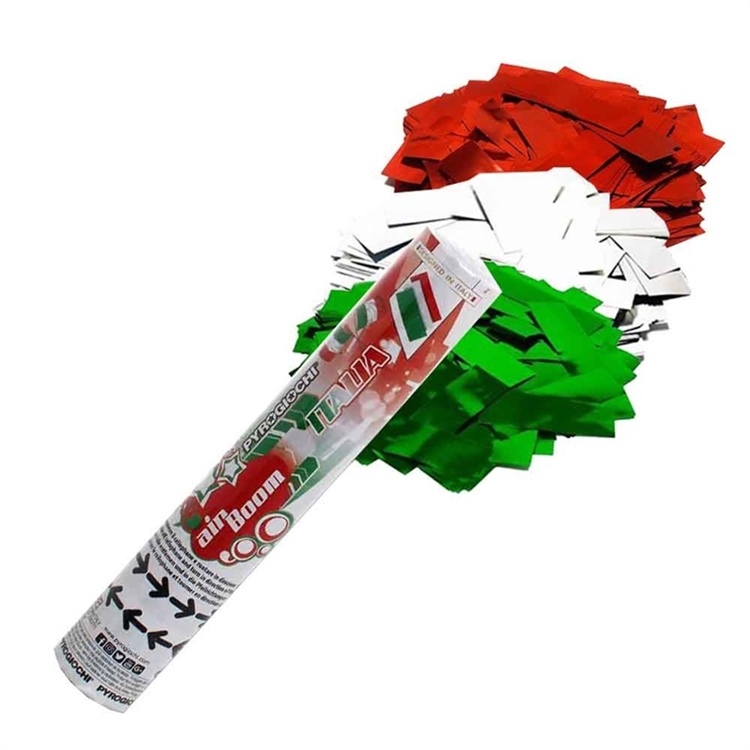 Spara Coriandoli Italia 30 cm 