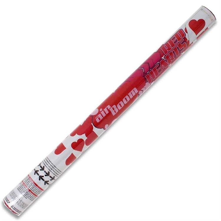 Palucart 3 Sparacoriandoli 40cm A Forma Di Cuore | Coriandoli Bianchi, Ad Aria Compressa, Non Pirotecnici | Per Matrimonio, Battesimo, Comunione, Feste | Cannone Scenografico - 6