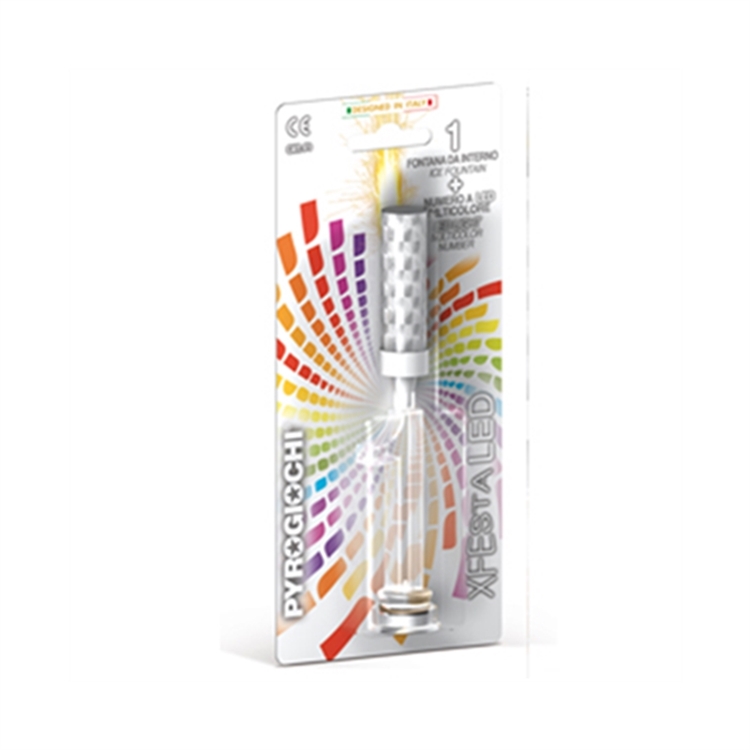 Fontana Numero 1 Led Multicolore 41191