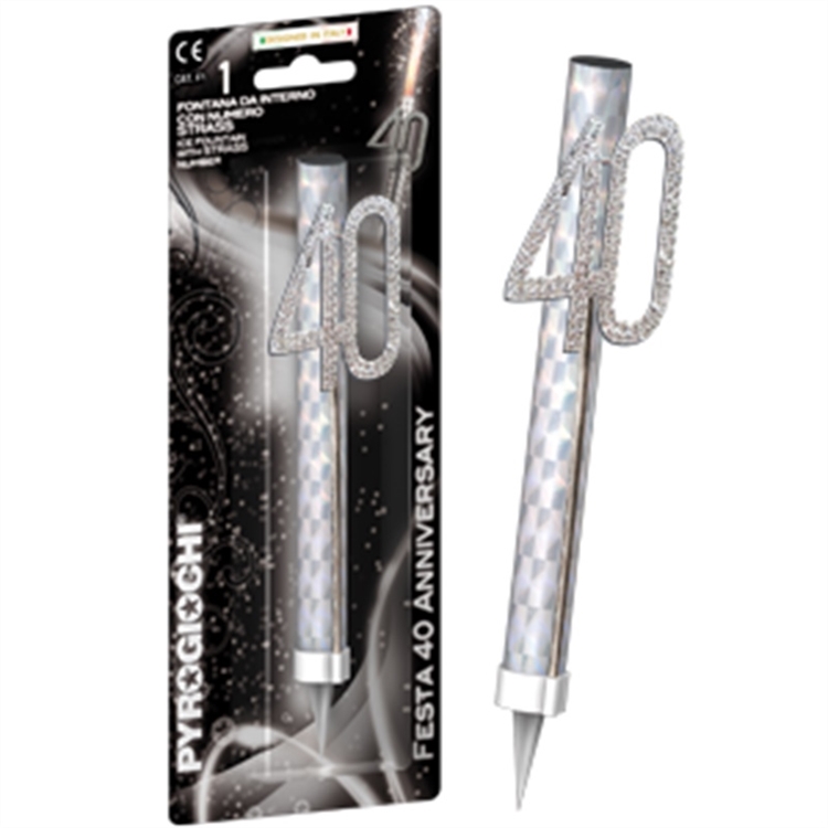 Fontana Numero 40 Strass