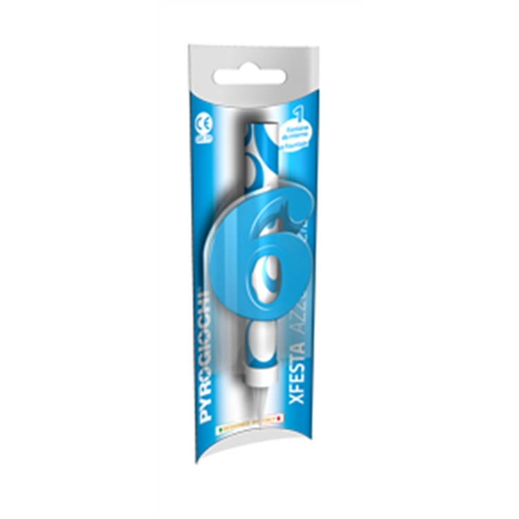 Fontana Numero 6 Azzurro Cielo