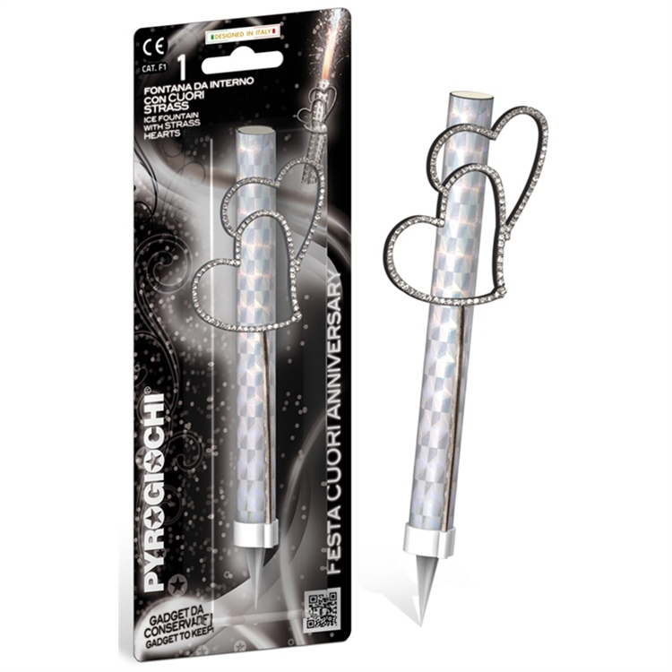 Fontana Cuori Strass 