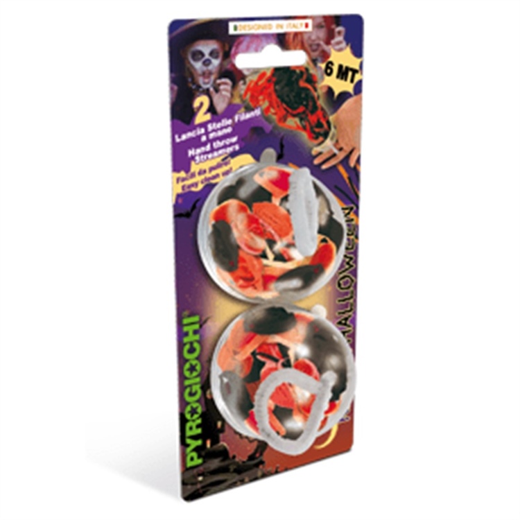 Lancia Stelle Filanti a Mano Halloween